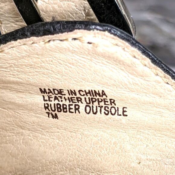 Michael Kors Desert Double Buckle Black Platform Chunky Heel Sandal - Picture 9 of 10